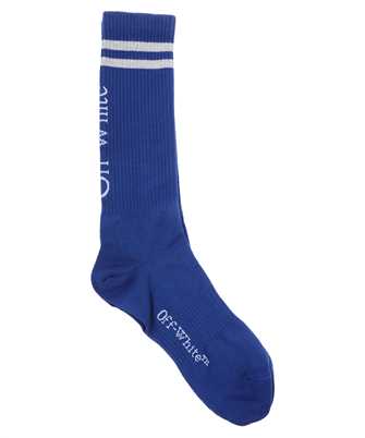 Off-White OMRA078F23KNI001 STRIPES BIG LOGO LONG Socken