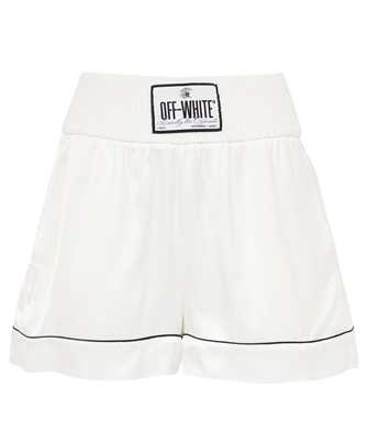 Off-White OWCB051S23FAB001 SATIN PAJAMA Shorts