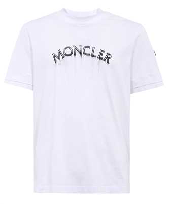 Moncler 8C000.02 89A17 LOGO-PRINT COTTON T-shirt