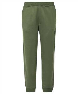 Stone Island 60635 ORGANIC COTTON POLYESTER SEAQUAL YARN FLEECE_'MICROGRAPHIC' PRINT Pantalone