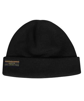 Gucci 612118 4G332 GUCCI LABEL Beanie