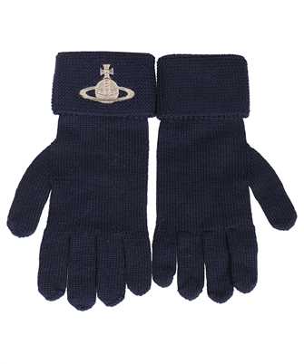 Vivienne Westwood 8202002M K002S OL EMBROIDERED ORB Gloves