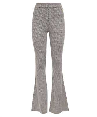 Balmain BF1OB115JG66 HW MONOGRAM JACQUARD JERSEY FLARE Trousers