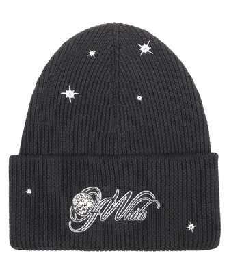 Off-White OWLC005F23KNI001 WO MOON STARS BEANIE Čiapka