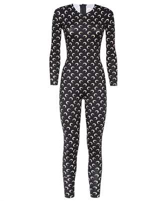 Marine Serre P056ICONWSS23 CRESCENT MOON-PRINT LONG-SLEEVED Overall