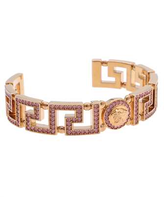 Versace 1006569 1A00621 CRYSTAL MEDUSA GRECA CUFF Bracciale