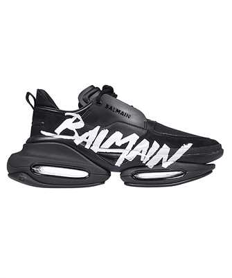 Balmain BM1VI277TBRL B-BOLD IN RUBBERISED LEATHER AND NEOPRENE Sneakers