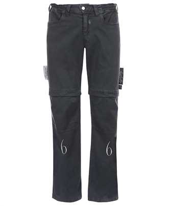 Isabella 85 IS55 VAR 197 6 ZIP CANVAS OVERDYED CARGO Trousers
