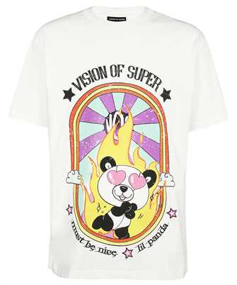 Vision Of Super VS00579 IN LOVE PANDY PRINT T-shirt