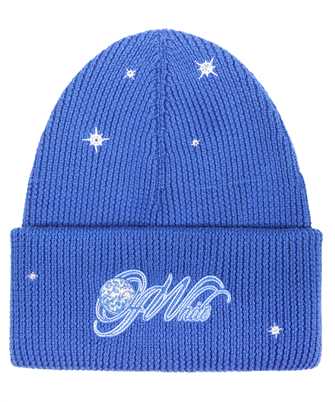 Off-White OWLC005F23KNI001 WO MOON STARS BEANIE Čiapka