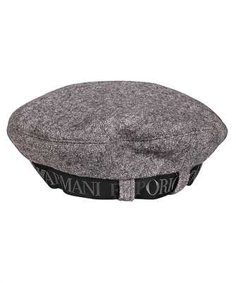 Emporio Armani 637124 3F512 LOGO-STRAP WOOL-BLEND Klobk