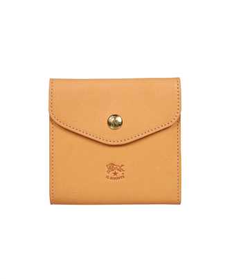 IL BISONTE C0424 P FLAP WITH SNAP BUTTON Wallet