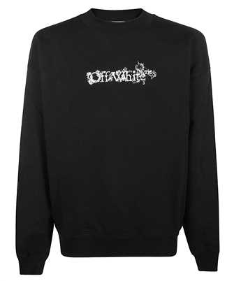 Off-White OMBA054S26FLE002 HERALDIC TRESHOLD ARROWS SKATE Sweatshirts