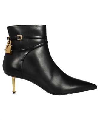 Tom Ford W2960T LCL002 LEATHER PADLOCK ANKLE Stiefel