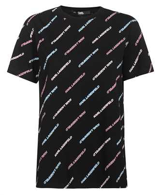 Karl Lagerfeld 225W1700 AOP FUTURE LOGO T-shirt