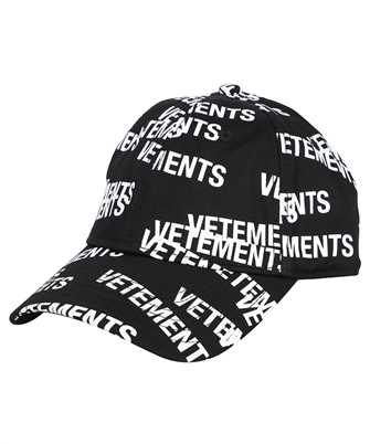 Vetements UE52CA400B STAMPED LOGO Cap