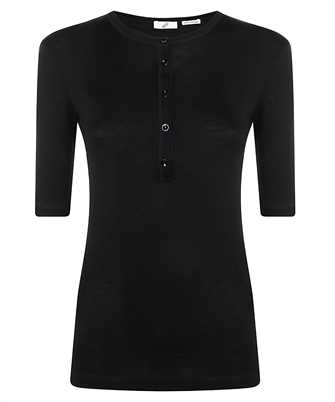 Bite Studios 1111657 LEO BUTTONED RIB MERINO Strick