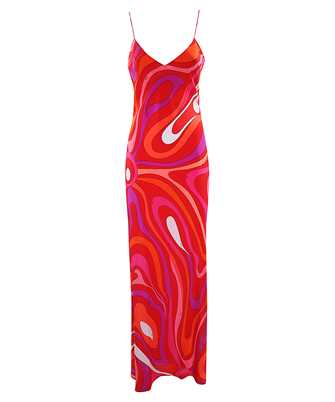 Emilio Pucci 5HRI25 5H763 MARMO PRINT SILK Dress