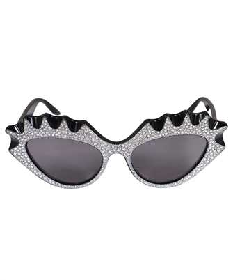 Gucci 632677 J0741 CRYSTALS CAT-EYE FRAME Sunglasses