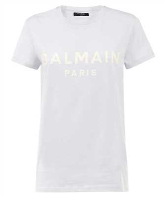 Balmain YH0EF000BB65 BALMAIN PRINTED CLASSIC FIT Tričko