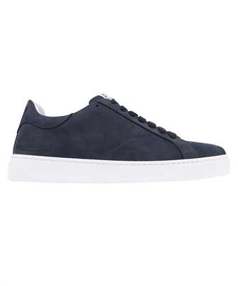 Lanvin FM SKDK0A NABU A23 EMBROIDERED-LOGO LOW-TOP LEATHER Sneakers