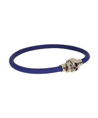 Alexander McQueen 705846 1AAIK RUBBER SKULL Bracelet