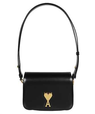 AMI ULL005 801 PARIS LEATHER SHOULDER Borsa