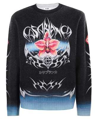 Casablanca M AW25 KW 1166 01 CASHMERE BLEND Maglia