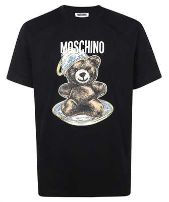 Moschino V0716 5241 Tričko TEDDY LOGO PRINT