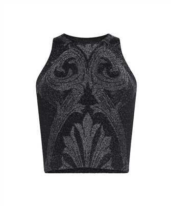 Etro x Wolford 57174-12 METALLIC JACQUARD CROP Top