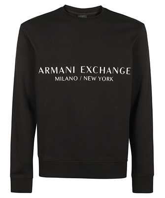 Armani Exchange 8NZM88 ZJKRZ LOGO-PRINT COTTON Felpa