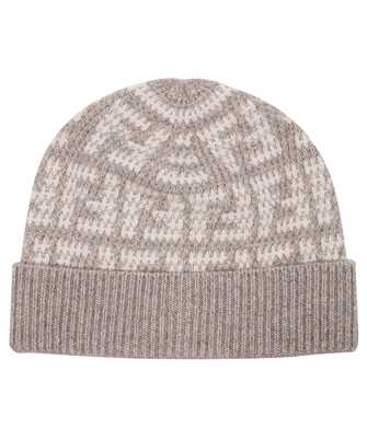 Fendi FXQ913 ALSY JACQUARD CASHMERE Beanie