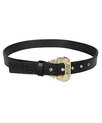 Versace Jeans Couture 75VA6F01 ZS816 LOGO-ENGRAVED SNAKESKIN-EFFECT Opasok
