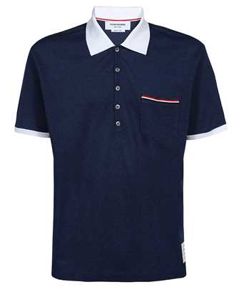 Thom Browne MJP180A J0085 OVERSIZED SHORT SLEEVE Polo