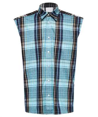 VTMNTS VL16SH240B BI-COLOR SLEEVELESS FLANNEL Shirt