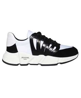 MAX MARA WEEKEND 2357660732600 FABRIC AND CRUST LEATHER RUNNING Sneakers