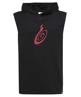 Courreges 323JTS089JS0096 PRINTED HOODIE SLEEVELESS T-shirt