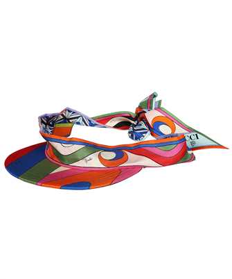 Emilio Pucci 3EGF14 3E771 SILK TWILL Kappe
