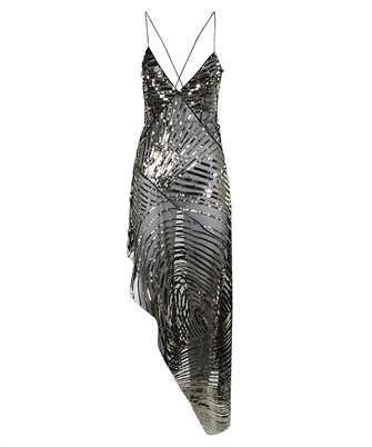 Emilio Pucci 5URI08 5U941 SEMI TRANSPARENT LONG Kleid