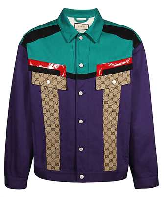 Gucci 749077 XDCI5 COTTON DRILL WITH GG Jacke