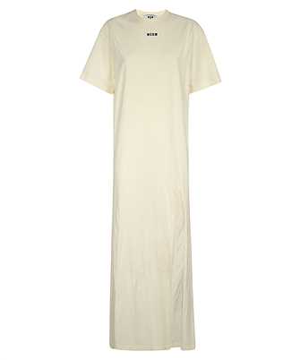 MSGM 3641MDA83 247002 LONG WITH LOGO Kleid