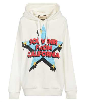Gucci 615061 XJEG6 COTTON JERSEY Hoodie