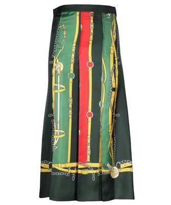 Gucci 726091 ZALMH HARNESS AND DOUBLE G Skirt