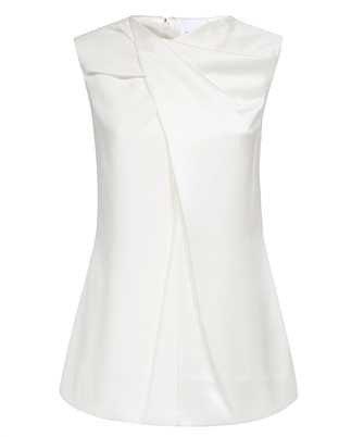 Burberry 8071271 DRAPED SATIN-BACK CREPE Top