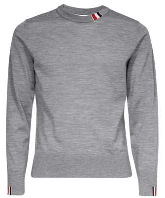 Thom Browne MKA474A Y1014 JERSEY STITCH RELAXED FIT CREW NECK Knit