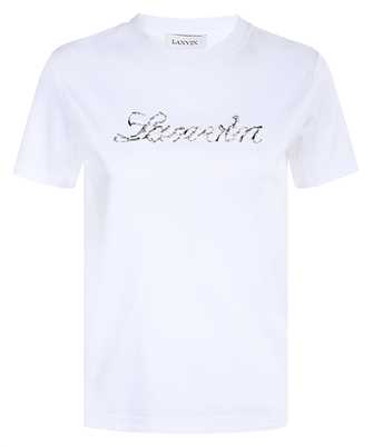 Lanvin RW TS9030 J176 P25 EMBROIDERED SCRIPT LOGO Tričko
