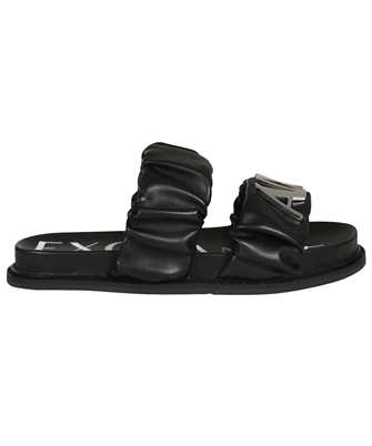 Armani Exchange XDP040 XV705 METALLIC DETAILS Sandals