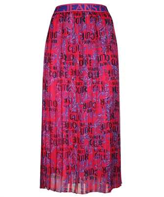 Versace Jeans Couture 74HAE805 NS222 CHIFFON PRINT LOGO COUTURE Gonna