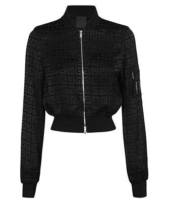 Givenchy BW00KT14W1 CROPPED BOMBER IN 4G JACQUARD Giacca