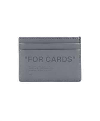 Off-White OMND017F21LEA001 DEBOSSED QUOTE Card holder